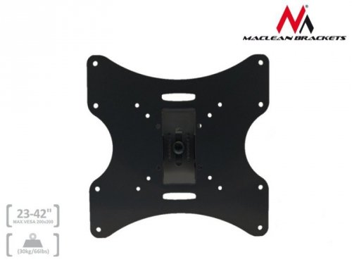 Maclean Uchwyt do Telewizora lub monitora 23-42 cale 30kg uniwersalny MC-501A B max vesa 200 czarny