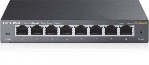TP-LINK Przełącznik SMART TL-SG108E 8x1GbE
