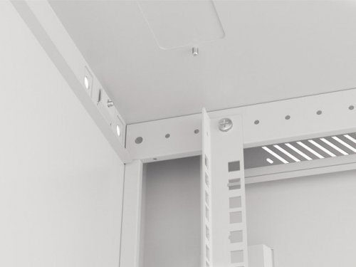 Lanberg Szafa instalacyjna wisząca 19&#039;&#039; 12U 600X600mm szara (drzwi       szklane)