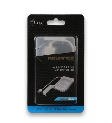 i-tec MySafe USB 3.0 Easy SATA I/II/III HDD SSD BIAŁA