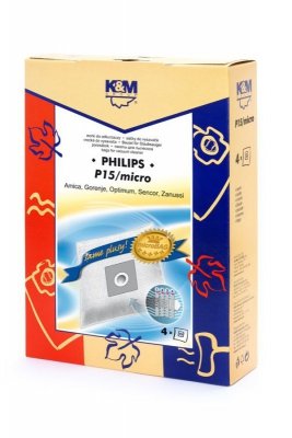 K&M Worki do odkurzacza 4 szt.          P15/micro