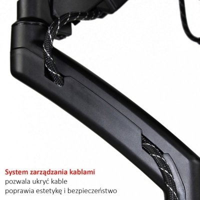ART Uchwyt biurkowy na sprężynie gazowej do 1 monitora LCD/LED 13-27 cali            L-11GD