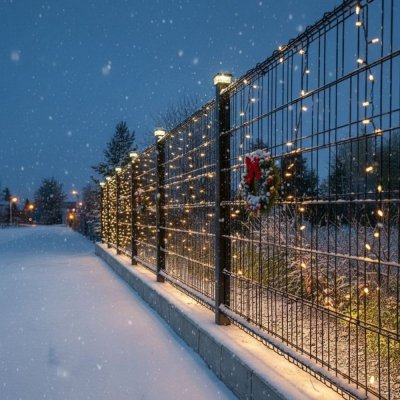 GreenBlue Lampa solarna na słupek LED 80x80 GB127 Daszek kopertowy