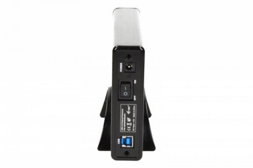 i-tec MYSAFE Advanced 3,5 cali USB 3.0 Obudowa zewnętrzna na dyski  HDD i SSD SATA I II III czarna aluminiowa