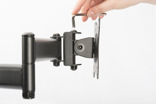 Digitus Stojak biurkowy poczwórny, 4xLCD, max. 27 cali, max. obciążenie 8kg, uchylno-obrotowy 360° (PIVOT)