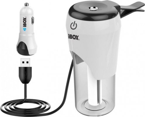 iBOX Ładowarka Samochodowa 2xUSB  + Aromatyzer samochodowy CCH1