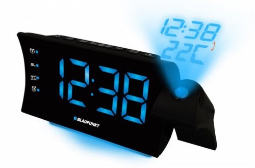 Blaupunkt Radiobudzik z projektorem i ładowaniem USB CRP81USB