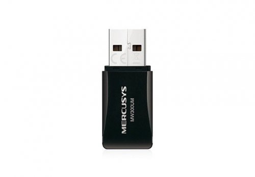 TP-LINK Karta sieciowa Mercusys MW300UM Mini WiFI N300 USB 2.0