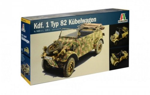 Italeri Model plastikowy WWII German Typ 8 KUBELWAGEN