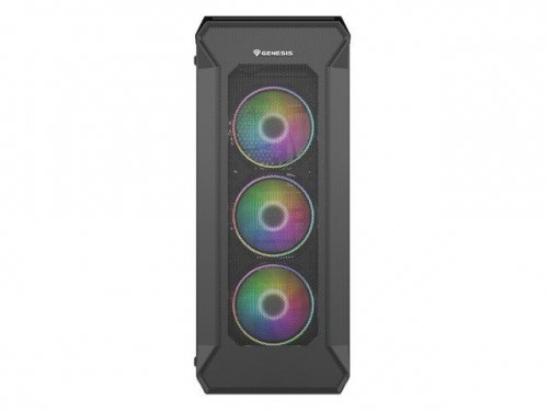 Genesis Obudowa Irid 505 z oknem, ARGB, USB 3.0