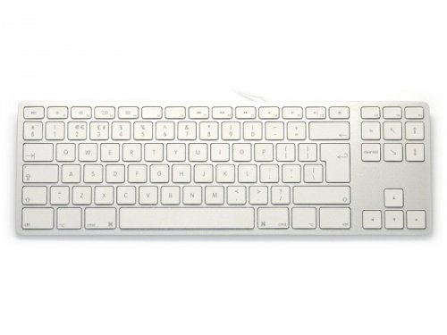 Matias Klawiatura aluminiowa Mac Tenkeyless Srebrna