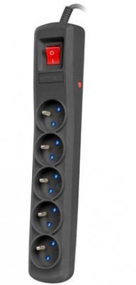 Armac Listwa zasilająca ARC5 5m czarna     ARC5/50/CZ