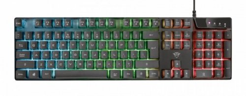 Trust Klawiatura gamingowa z podświetleniem GXT835 AZOR