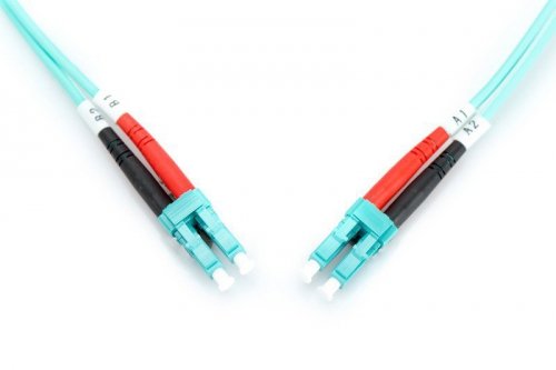 Digitus Patch cord światłowodowy FO LC-LC MM 50/125 OM3 duplex LSOH 2m