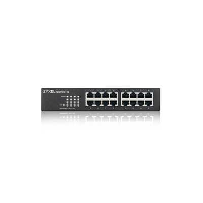 Zyxel Przełącznik niezarządzalny GS1100-16-EU0103F 16x Gigabit Unmanaged Switch                  GS1100-16-EU0103F
