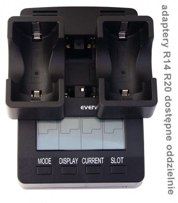 everActive Ładowarka procesorowa NC-3000 do akumulatorków AA/AAA/C/D