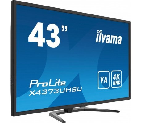 Monitor Digital Signage Iiyama 43 cale X4373UHSU-B1 4K, VA, 2xHDMI, DP, mDP, 3ms, 2x7W, USBx4