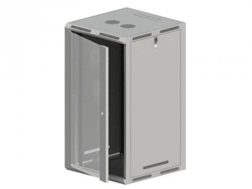 ALANTEC Szafa wisząco/stojąca 19 cali 18U 600x600 FLAT PACK