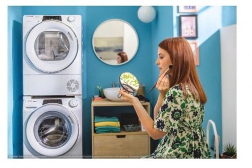 Candy Suszarka slim heat pump RO4H7A1TCEXS