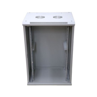 Extralink Szafa rack 18U 600x450mm szara wisząca