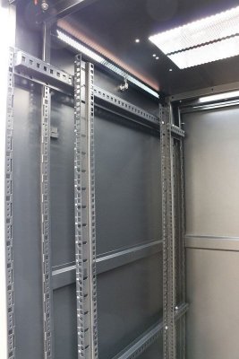 Extralink Szafa rack 42U 800x1000mm czarna stojąca