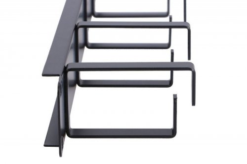 Extralink Organizer  kabli 1U czarny