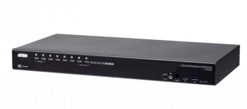 ATEN Przełącznik KVM 8-portowy USB 3.0 4K DisplayPort CS19208