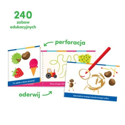 CzuCzu Książeczka Zabawy logiczne dla dzieci od 3-4 lat