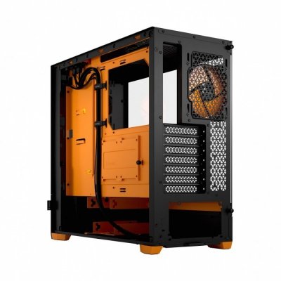 Fractal Design Obudowa Pop Air TG Clear Tint RGB pomarańczowa