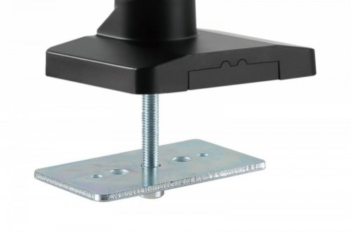 Digitus Ramię biurkowe podwójne z zaciskiem, 2xLCD, max. 35 cali, max. obciążenie 2x15kg, ze sprężyną gazową