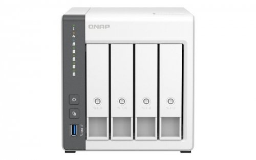 QNAP Serwer S-433-4G 4x0HDD NAS ARM Cortex-A55 2,0 GHz