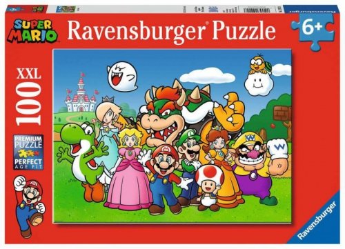 Ravensburger Polska Puzzle 100 elementów XXL Super Mario