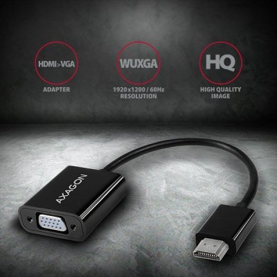 AXAGON Adapter HDMI na VGA FULLHD RVH-VGN