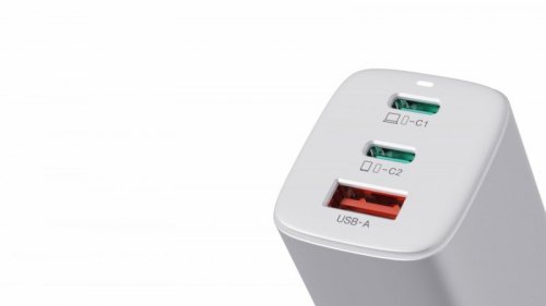 iBOX Ładowarka USB-C ILUC65W Biała