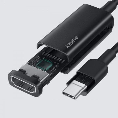 AUKEY Adapter CB-A29 USB-C do HDMI | 4k@30Hz | Aluminium