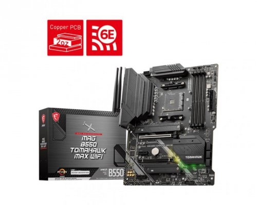 MSI Płyta główna MAG B550 TOMAHAWK AM4 4DDR4 HDMI/DP 2M.2 ATX