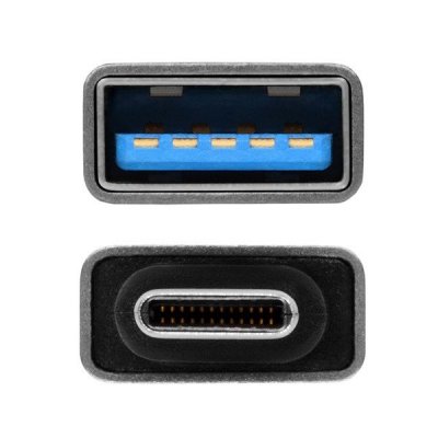 AXAGON RUCM-AFA Redukcja, USB 3.1 Type-C męska -&gt; Type-A żeńska ALU