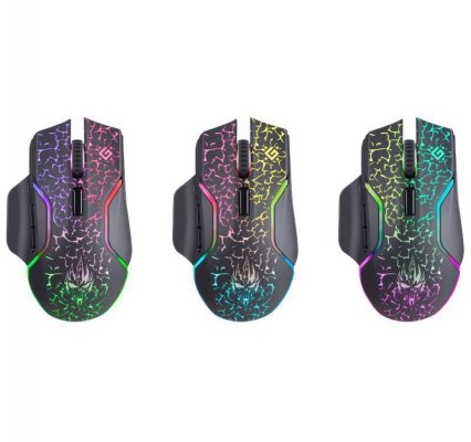 Defender Mysz gamingowa bezprzewodowa OneShot GM-067 3200 DPI 7P