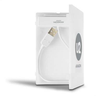 AXAGON ADSA-1S Adapter USB 2.0 SATA do szybkiego przyłączenia 2.5 cali SSD/HDD Z pudełkiem