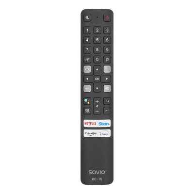 Savio Pilot uniwersalny/zamiennik do TV TCL, Smart TV, RC-15