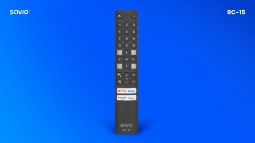 Savio Pilot uniwersalny/zamiennik do TV TCL, Smart TV, RC-15