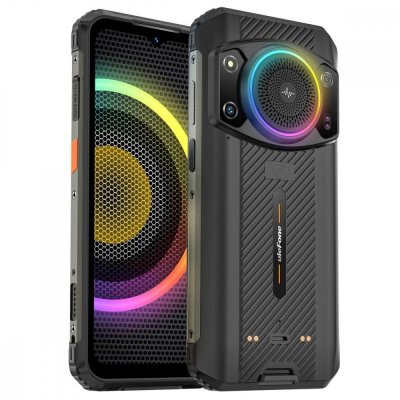 ULEFONE Smartfon Armor 21 8/256GB IP68/IP69K 9600 mAh DualSIM głośnik RGB czarny
