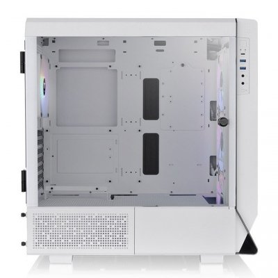 Thermaltake Obudowa - Ceres 500 ARGB*4 Tempered Glass - Snow
