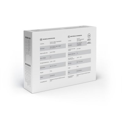 Savio Zewnętrzna obudowa na dysk HDD/SSD 2.5 cali, USB 3.0, AK-66, transparentna