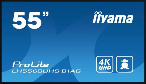 Monitor wielkoformatowy Digital Signage 55 cale IIYAMA   LH5560UHS-B1AG matowy 24h