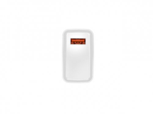 Natec Ładowarka sieciowa Ribera 1x USB-A 18W Biała