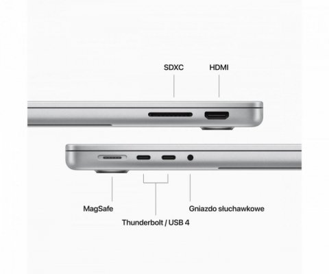 Apple MacBook Pro 14 cali SG/8C/10C GPU/8GB/512GB
