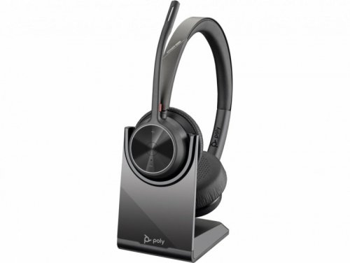 POLY Słuchawki Voyager 4320 UC ST USB-A BT700 USB-A Z podstawką do ładowania 77Y99AA