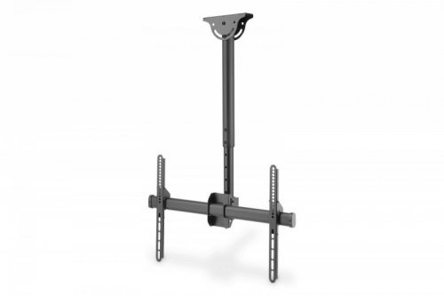 Digitus Uchwyt sufitowy TV 37-70 cali 50kg, z regulacją teleskopową 560-910mm Czarny