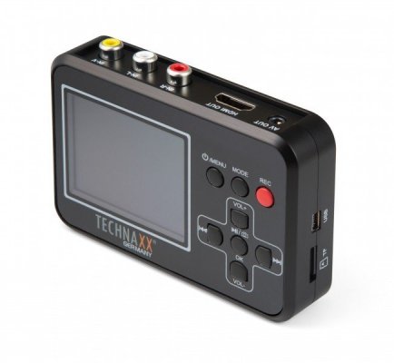 Technaxx Deutschland GmbH & Co. KG Digitalizator wideo retro FHD/VGA/QVGA 2.4&quot; TX-182